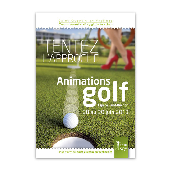 Affiche Golf Saint-Quentin-en-Yvelines