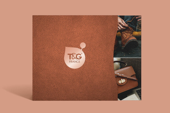 T&G / Les métiers du cuir 2022 - Fourreau et brochure