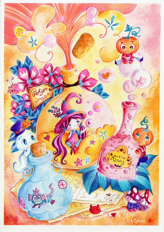 Potion dream, travail personnel