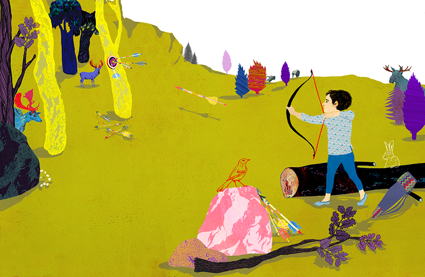 Les deux loups à paraître - pascale breysse - illustrateurs/rices-jeunesse