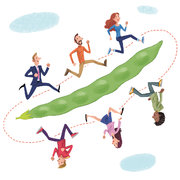 "Courir sur le haricot", 100 expressions favorites, Ed. Le Figaro