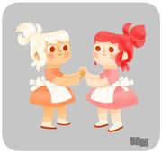 Blanche-Rose et Rose-Rouge