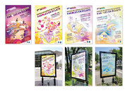 Affiches pour le festival Paroles en éclats
