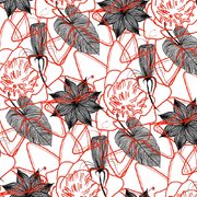 Fleurs tropicales