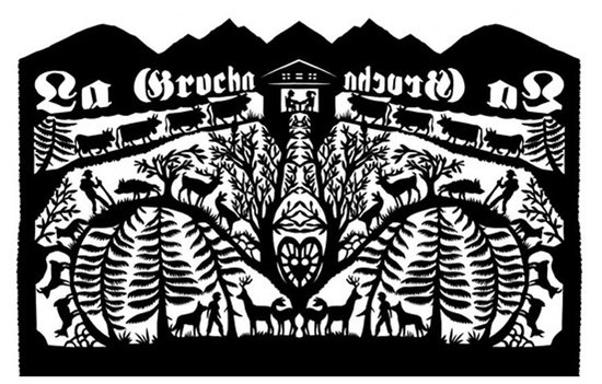 Gröcha. 59 x 41cm. 500.-