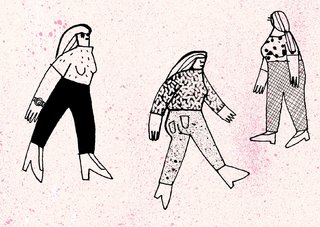 Women walking