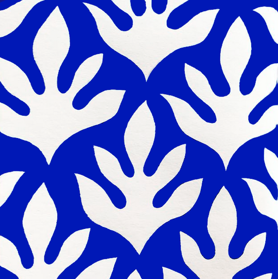 Retro blue