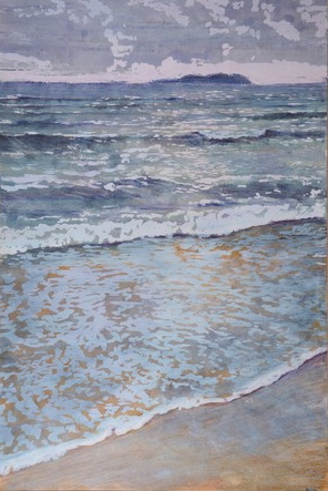 Mer d'été temps calme