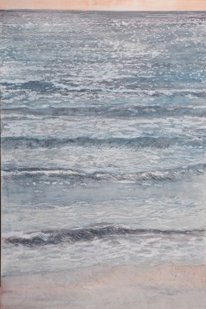 Mer scintillante hiver