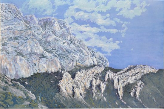 Foule de pierre à la Sainte Victoire