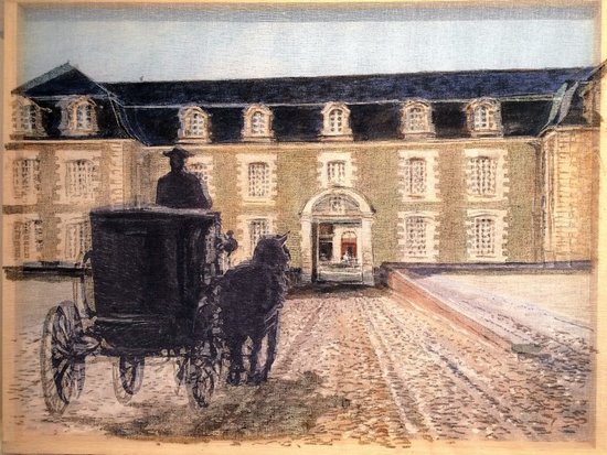 La voiture noire