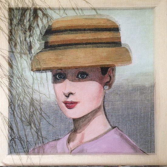 Audrey et son chapeau