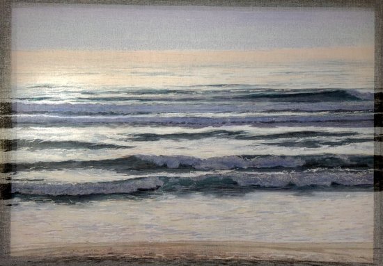 Aube sur la mer - 128  x 93