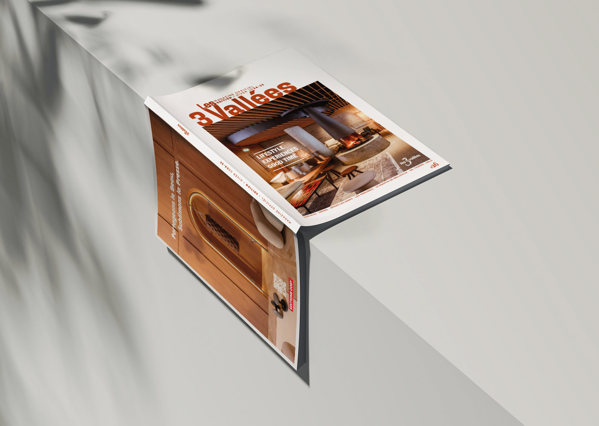 Mise en page  / Editorial design - magazine 3 Vallées - Editions COSY