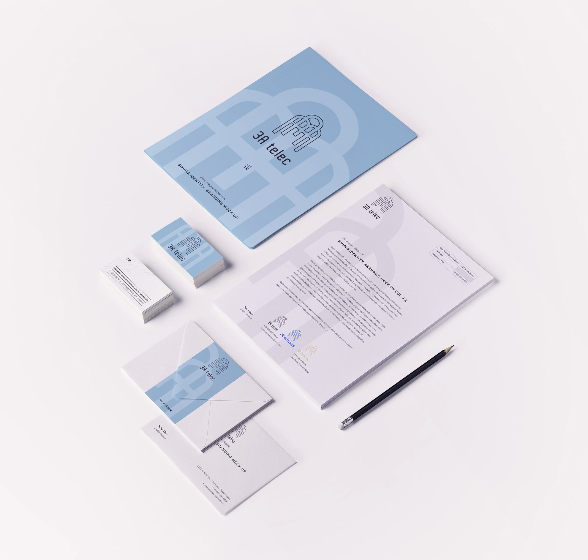 Identité graphique // 3ATELEC - Fabricant d'appareils chauffants