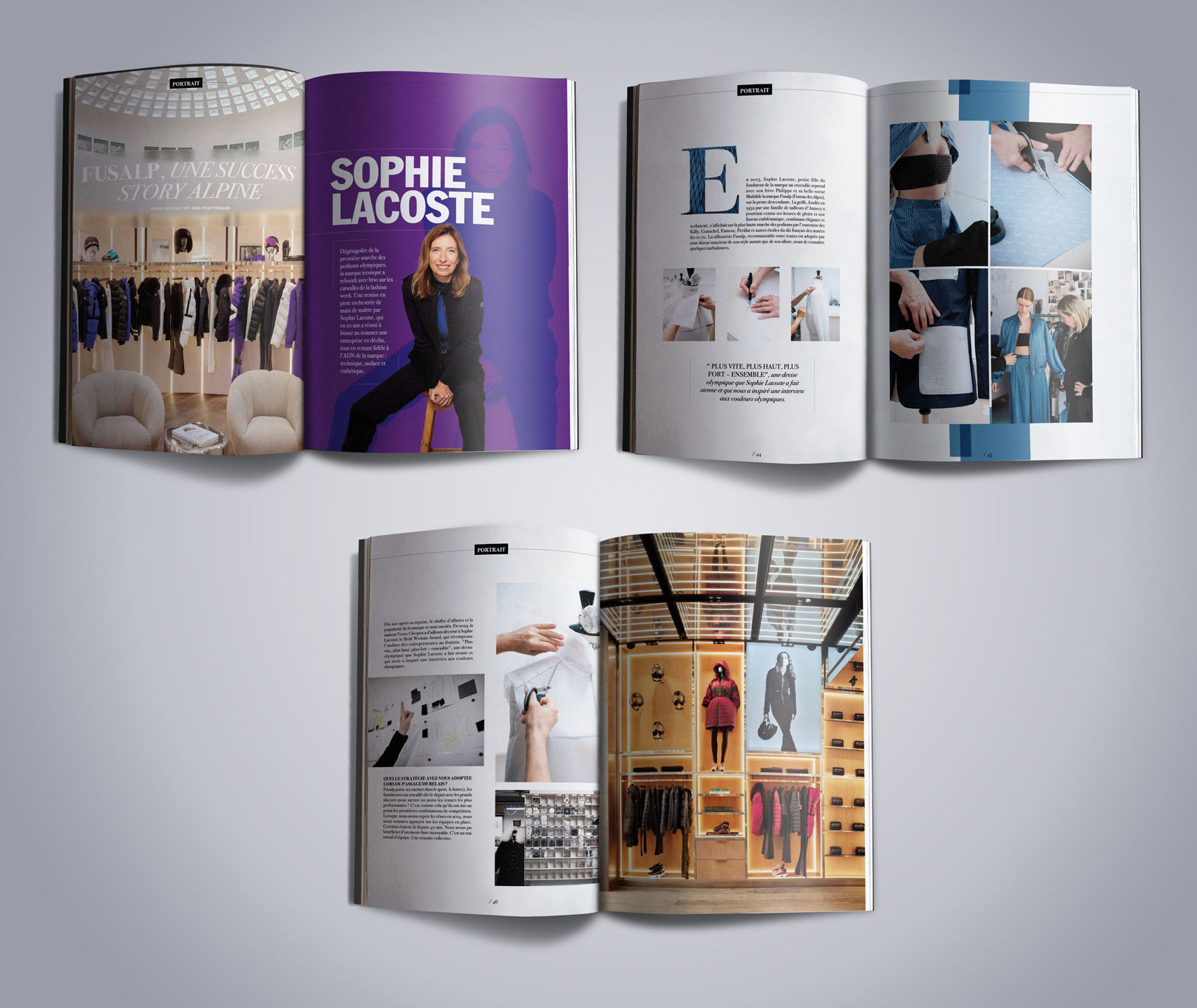 Mise en page  / Editorial design - magazine 3 Vallées - Editions COSY