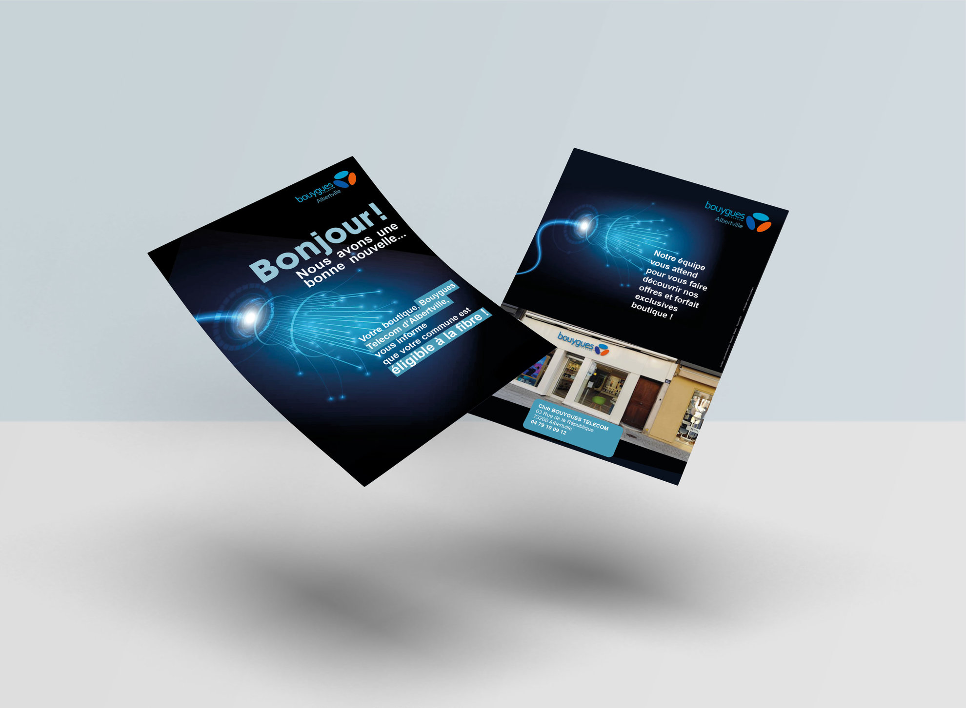 Flyer fibre / Bouygues Telecom