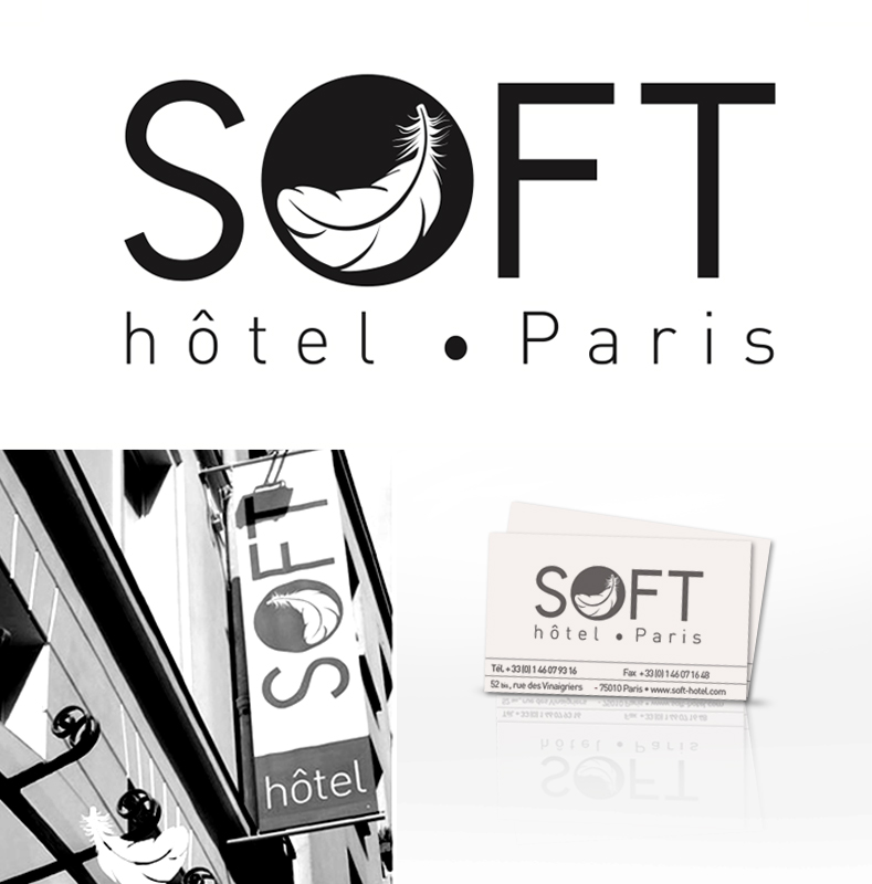 Création logo // LE SOFT - Hôtel