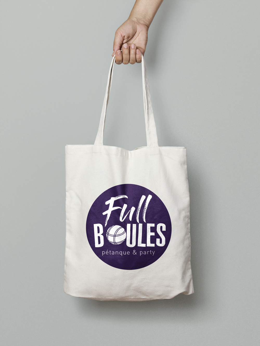 Création logo Full Boules // Event pétanque