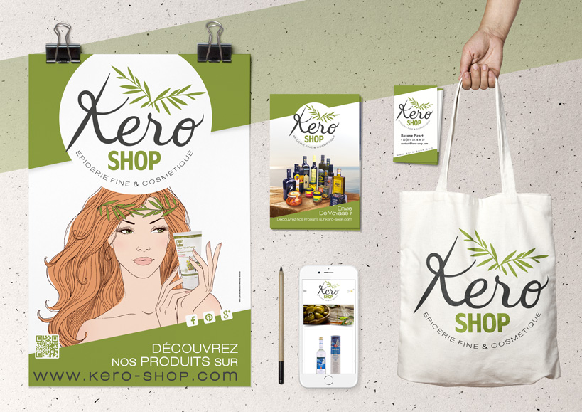 Identité graphique // Kero Shop