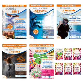 Affiches évènementielles 1
