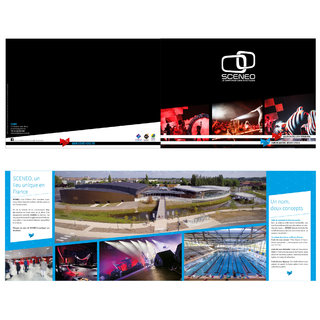 Plaquette pour le complexe SCENEO