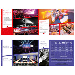 Plaquette pour le complexe SCENEO (suite)