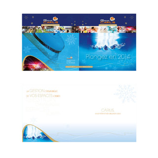 Carte de voeux pour le groupe Carilis