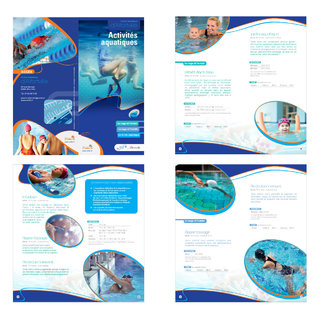 Livret "Activités aquatiques" pour le centre aquatique d'Alfortville