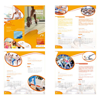 Livret "Remise en forme" pour le centre aquatique d'Alfortville