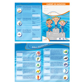 Carnet de nage pour la piscine de Gagny