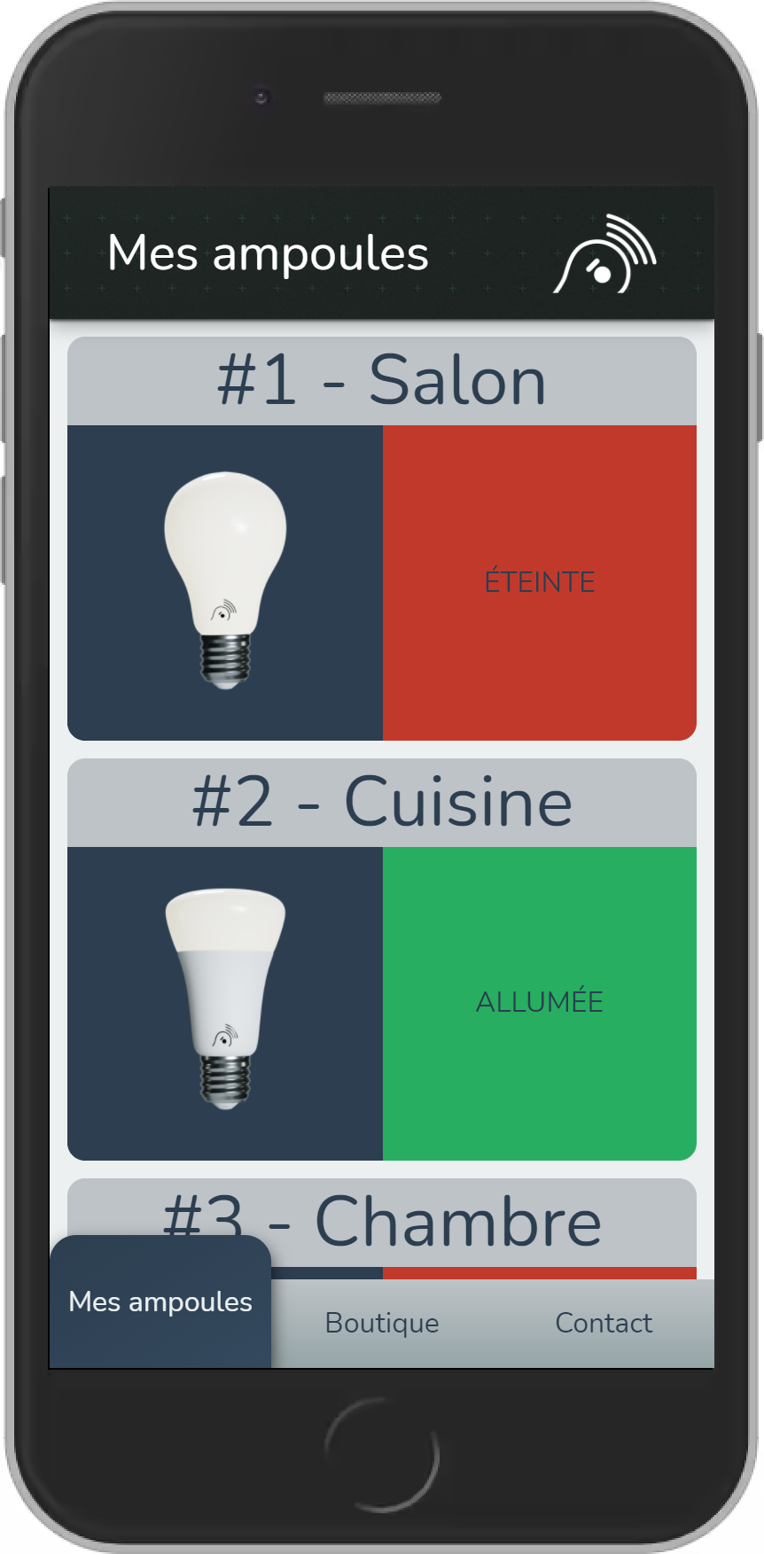 Application mobile