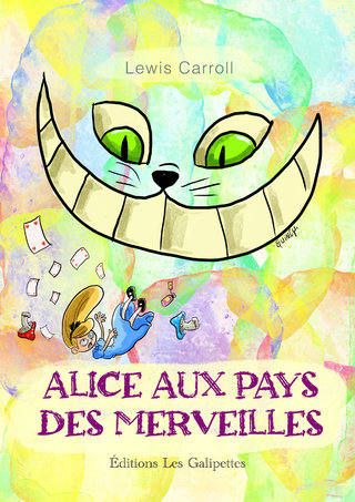 Couverture pour "Alice aux pays des merveilles" de Lewis Carroll