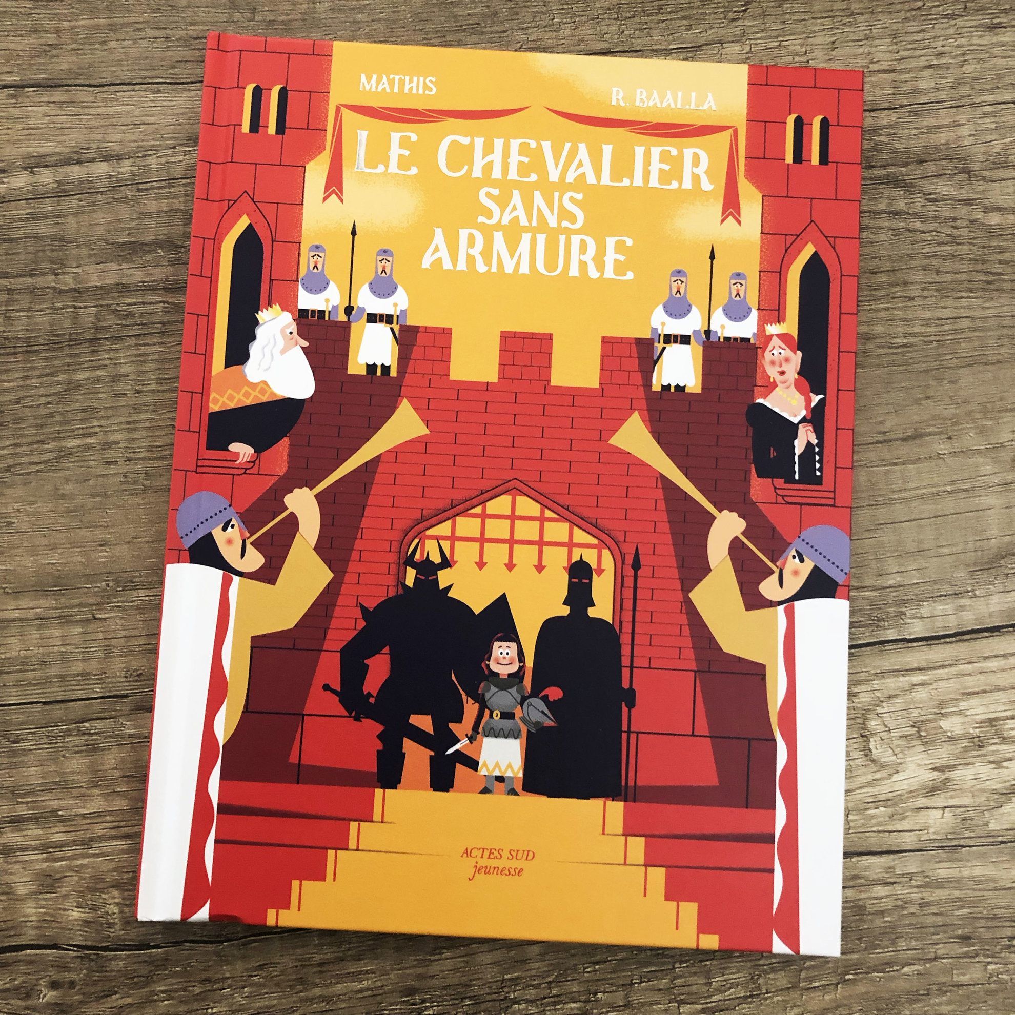 Le chevalier sans armure. Actes Sud Jeunesse