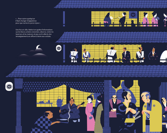 Le guide visuel des samourais et des Ninja. Larousse jeunesse