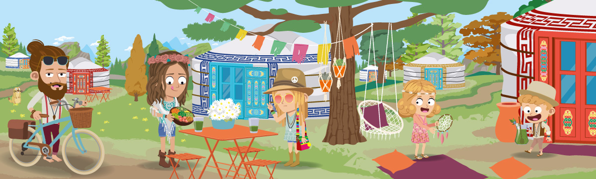 Camping Party - cartes de jeu
