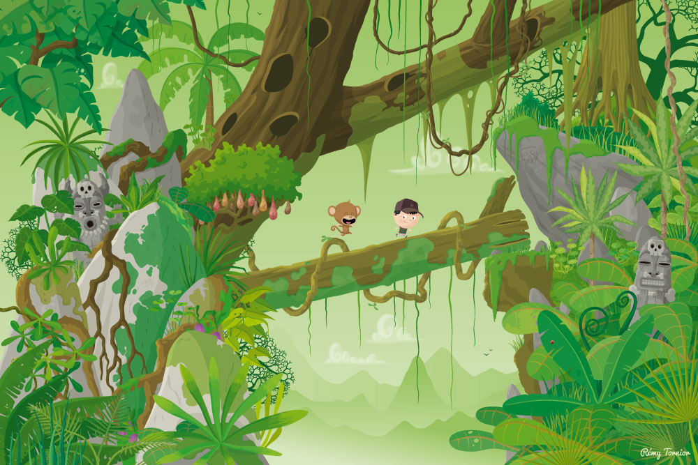 illustration jungle