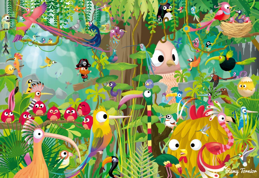 illustration jungle