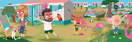 Camping Party - cartes de jeu