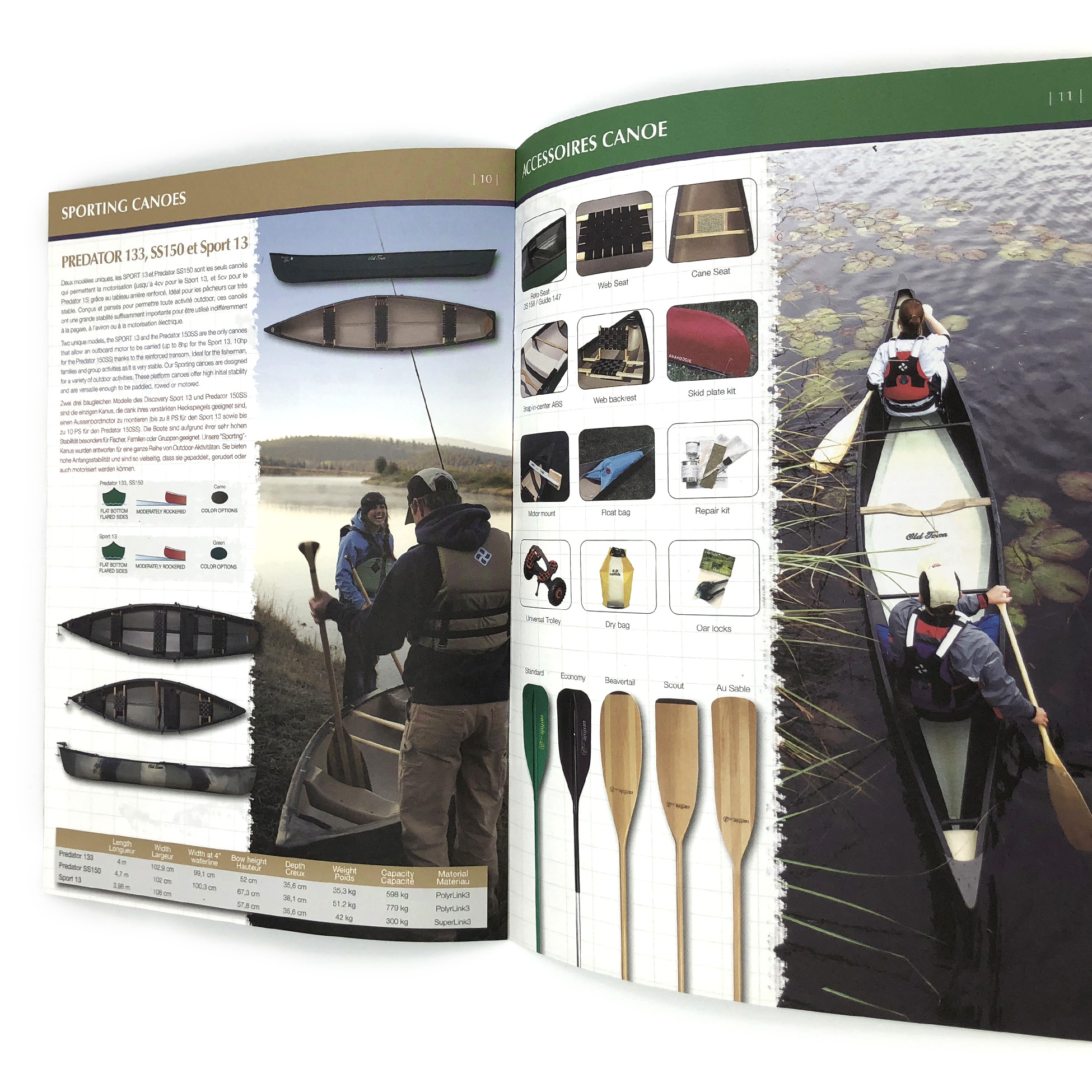 Johnson Outdoors - Brochure Old Town 2008