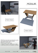 Table modulable