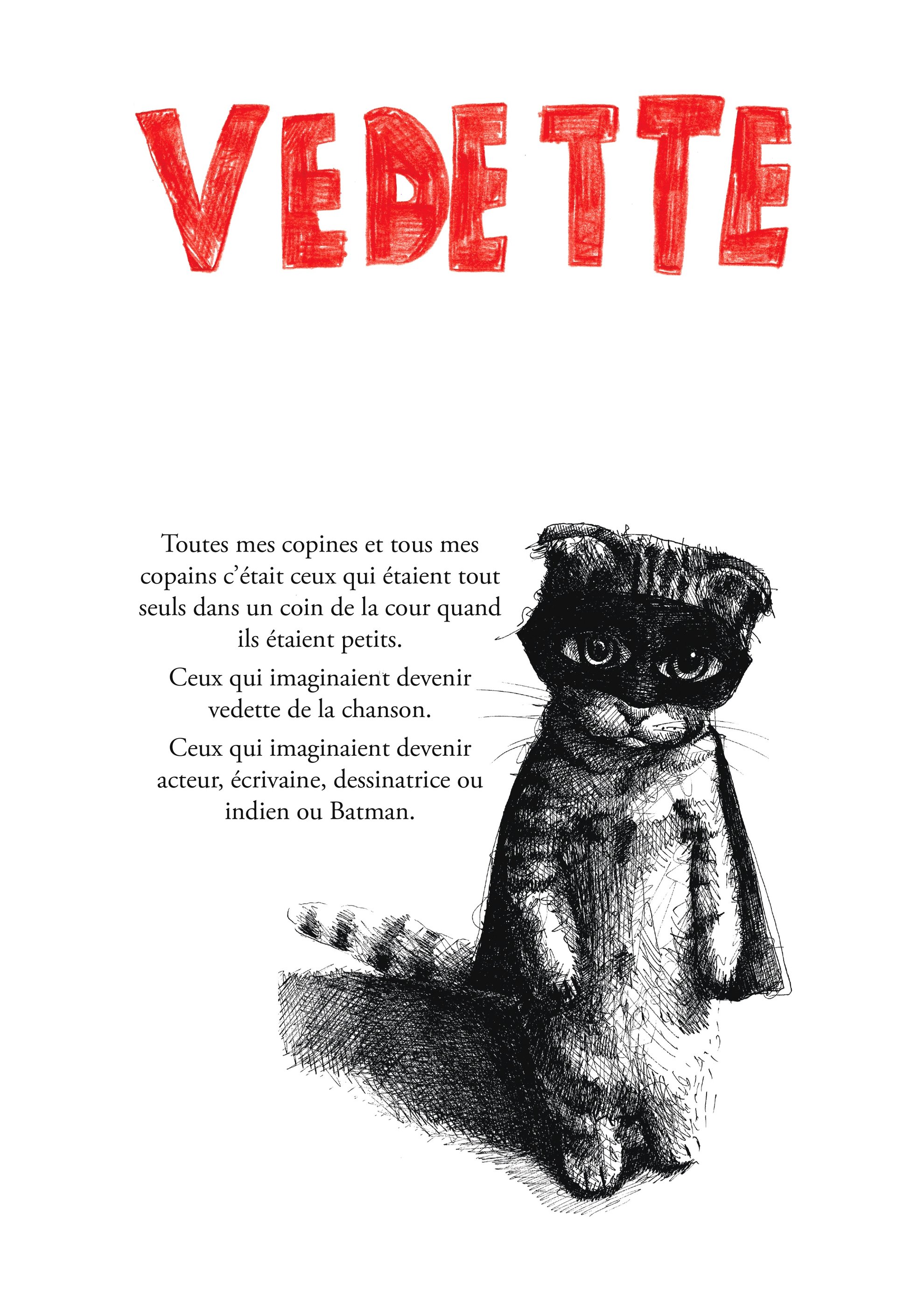 Affiche n°1 livre Vedette