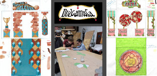 L'Elixir d'Amour - décors peints