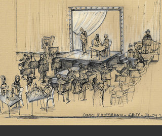 Les Contes d'Hoffmann - ESQUISSE