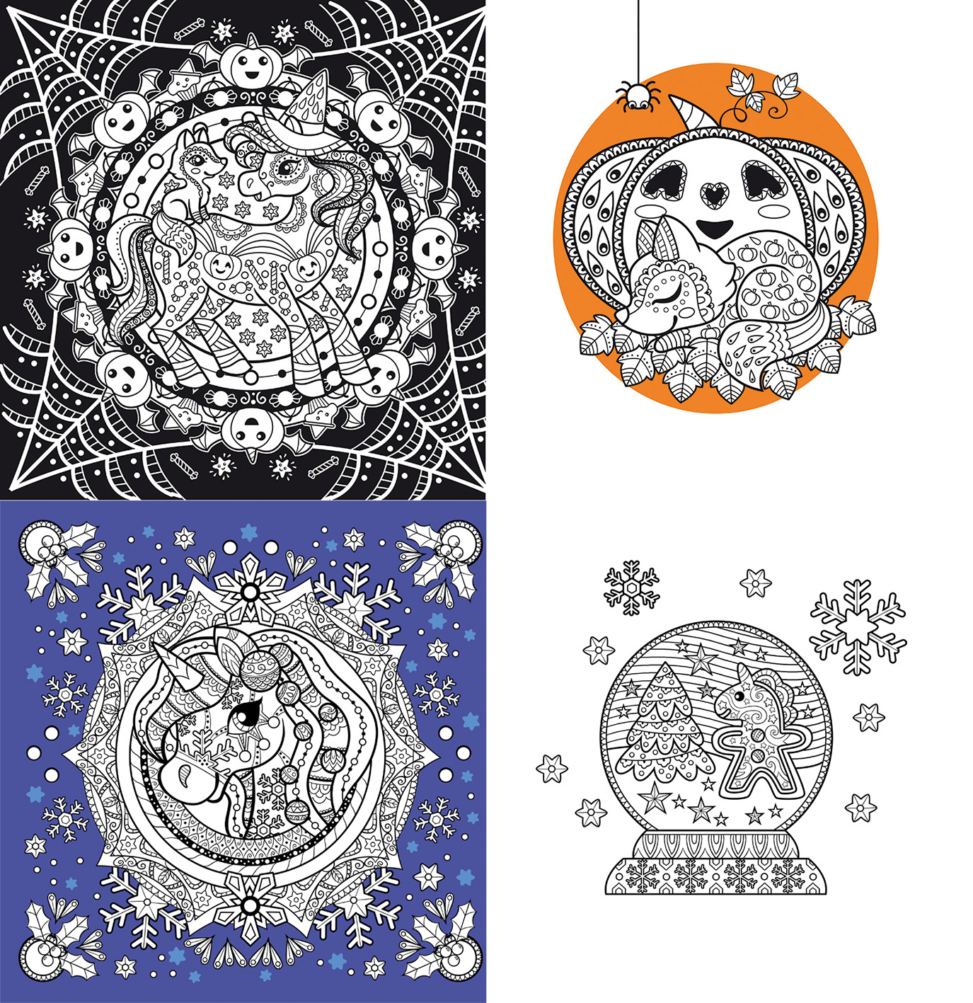 coloriages mandala