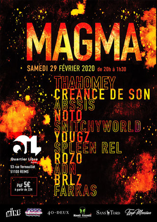 Affiche concert MAGMA