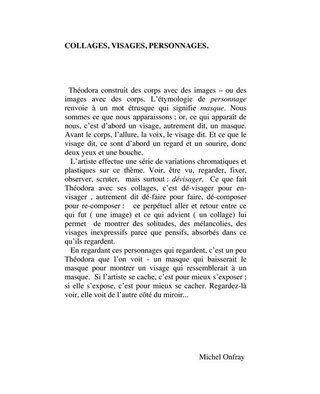Texte de présentation par M. Onfray