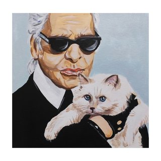M. BLACK JACKET & POUPETTE / Karl Lagerfeld