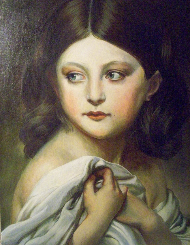 Princesse Charlotte de Belgique<br/><span>Reproduction de tableau “Princesse Charlotte de Belgique”  Franz Xaver Winterhalter 1805-1875</span>