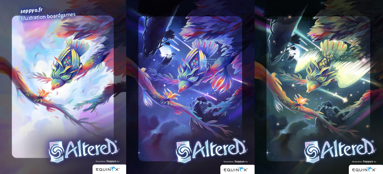 Altered Seppyo coucou - For Equinox